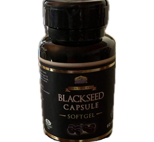 Black seed oil capsules (500mg)