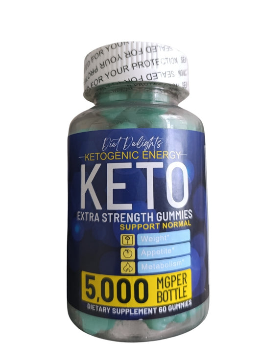 Keto Gummies Extra Strength- 5000mg (60)