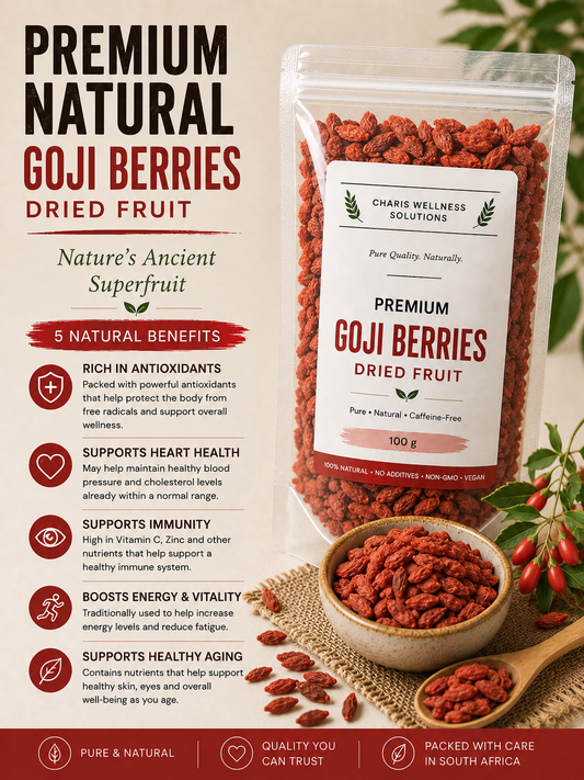 Premium Goji Berries | 100% Natural | Naturally Rich in Antioxidants