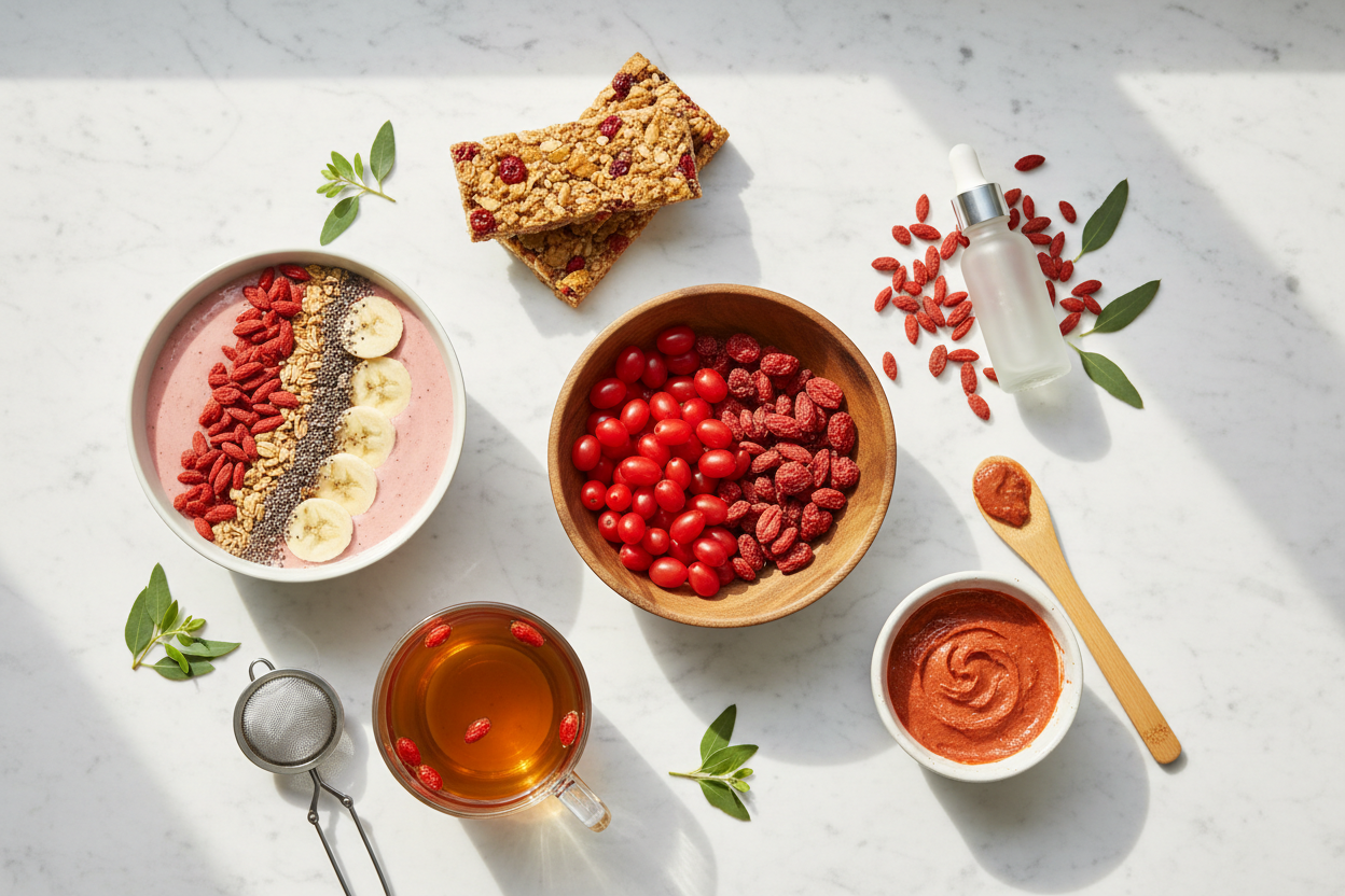 Premium Goji Berries | 100% Natural | Naturally Rich in Antioxidants