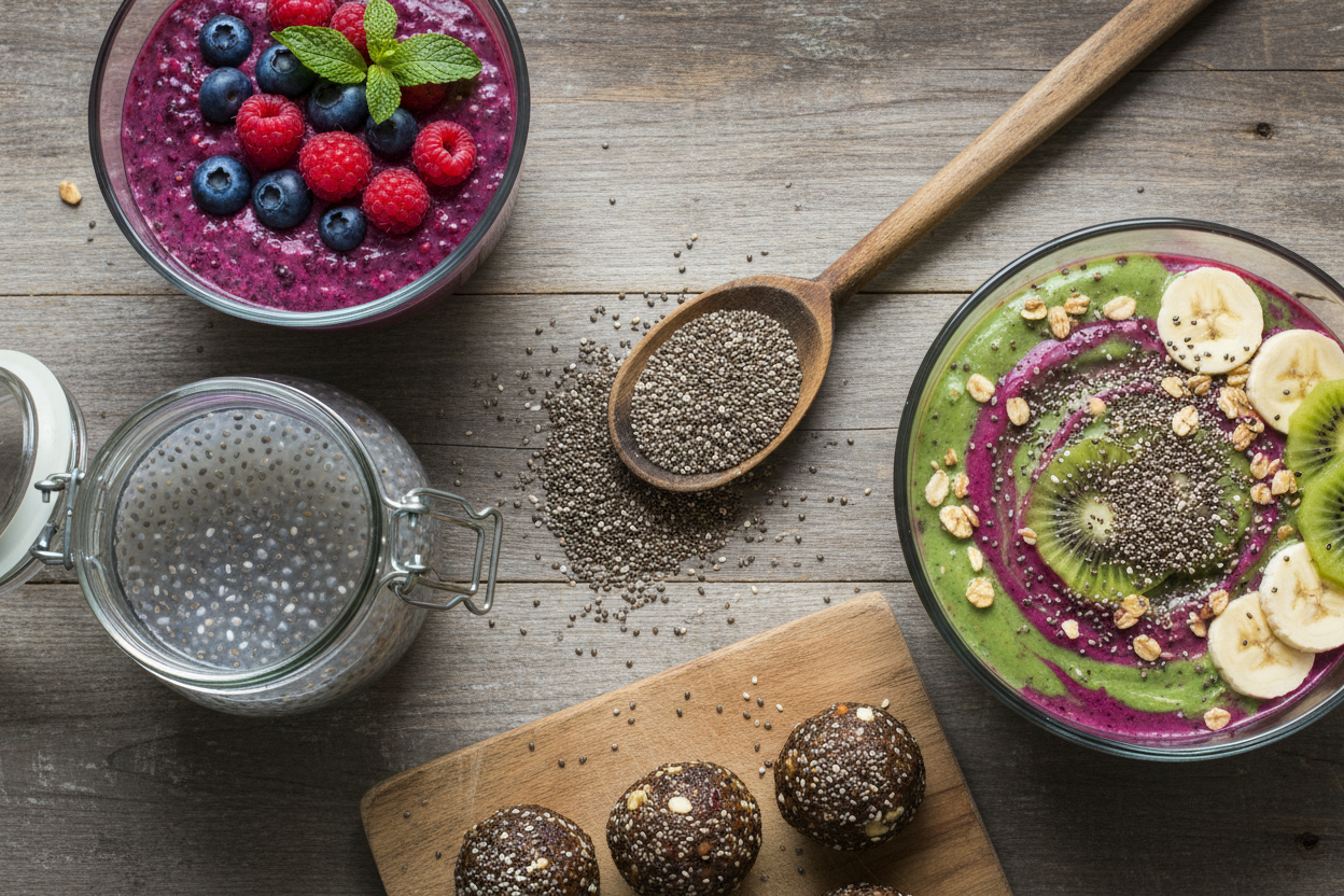 Premium Chia Seeds | 100% Natural | Rich in Fibre & Omega-3