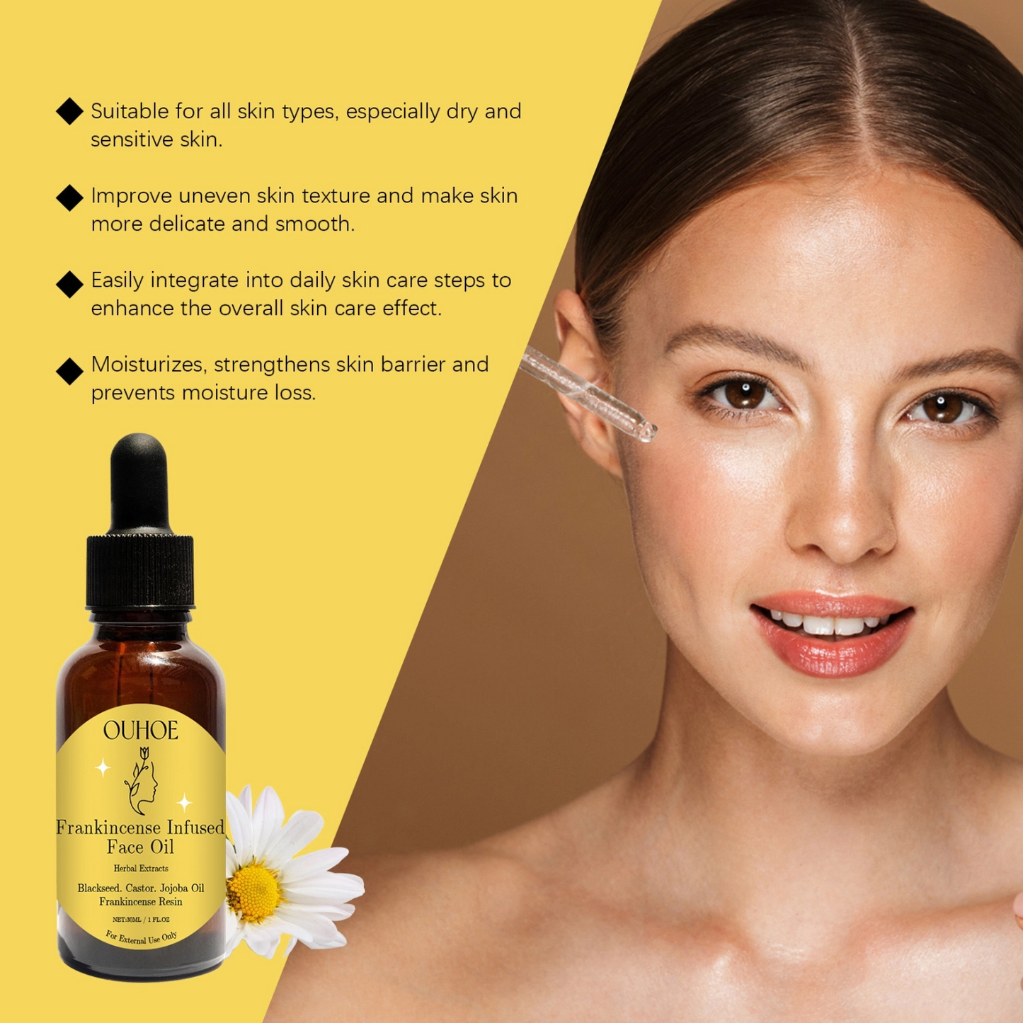 Ouhoe Frankinscence Infused Face Oil- 30ml