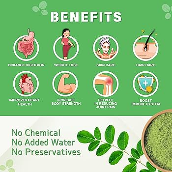 Organic Moringa Powder- 1Kg