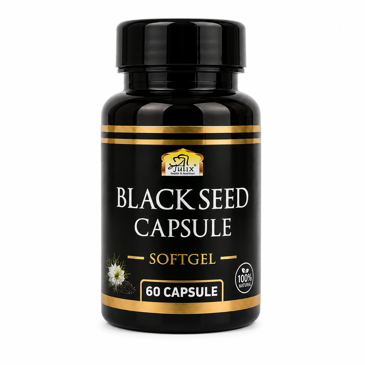 Black Seed Oil Capsules – 500 mg Supplement