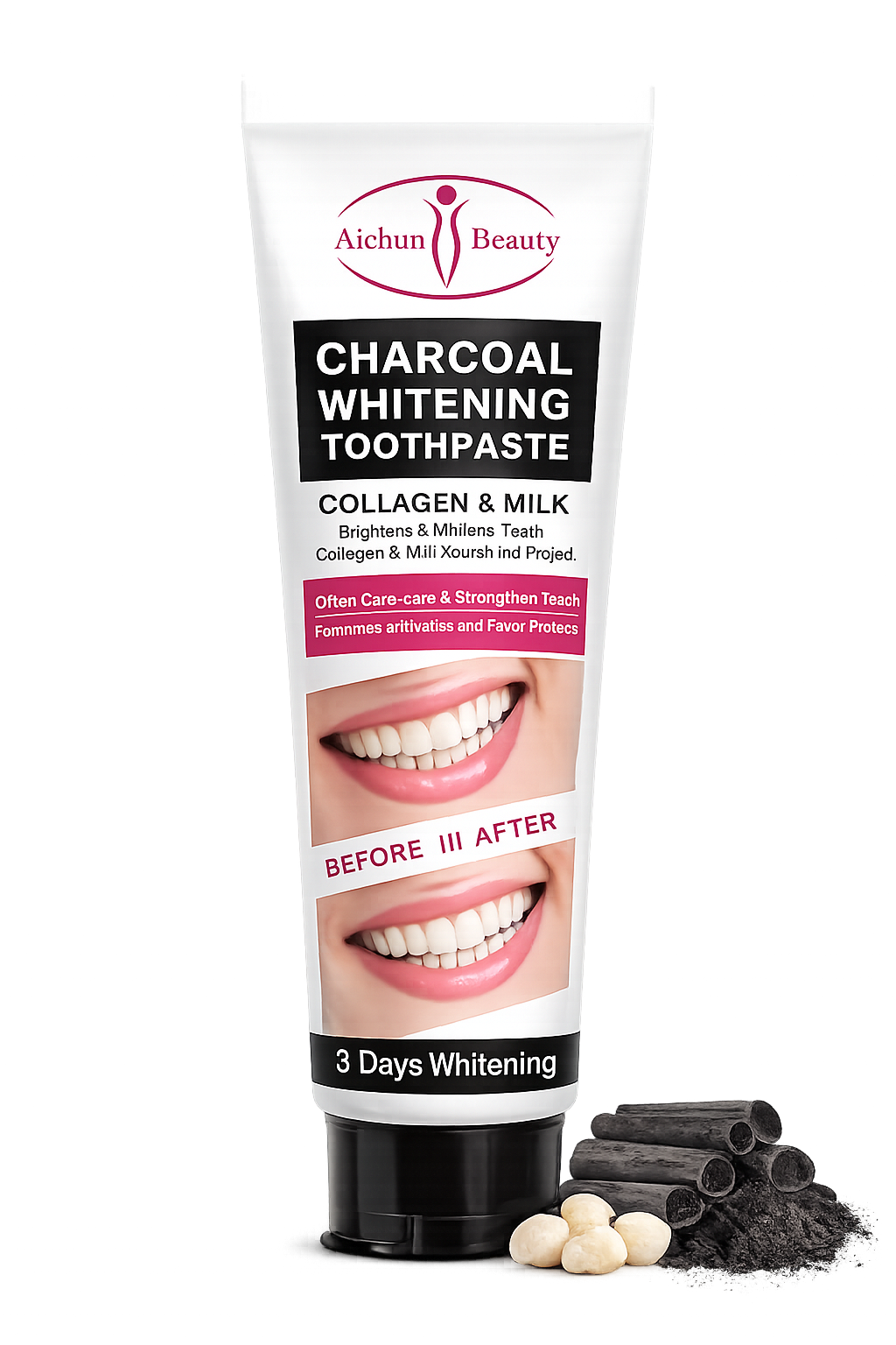 Charcoal Whitening Toothpaste