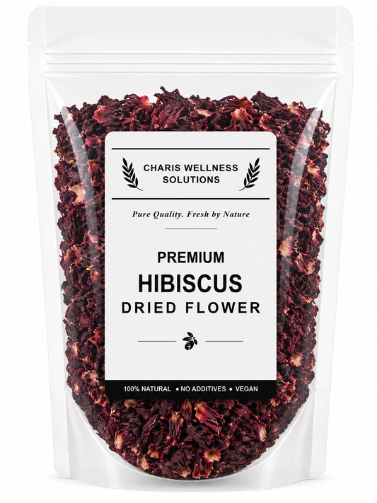 Premium Hibiscus Dried Flowers | 100% Natural | Naturally Caffeine Free