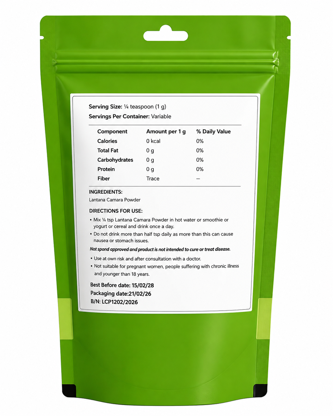 Lantana Camara Powder