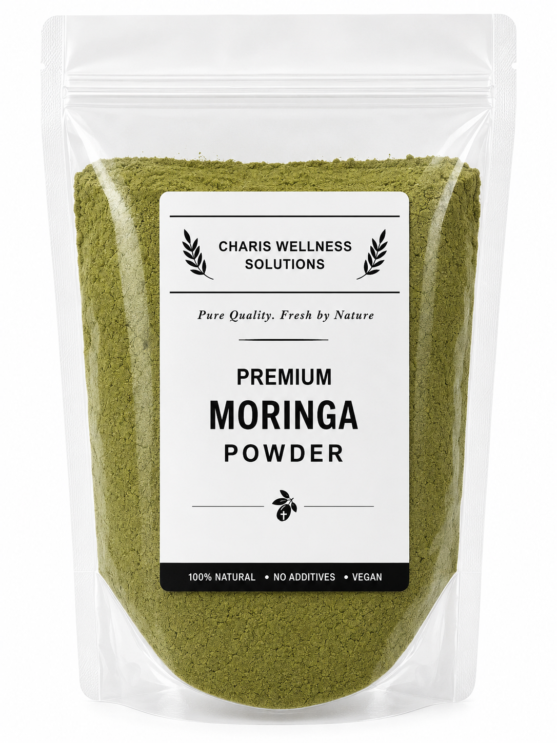 Premium Moringa Powder | 100% Natural | Nutrient-Rich Superfood