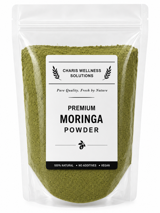 Premium Moringa Powder | 100% Natural | Nutrient-Rich Superfood
