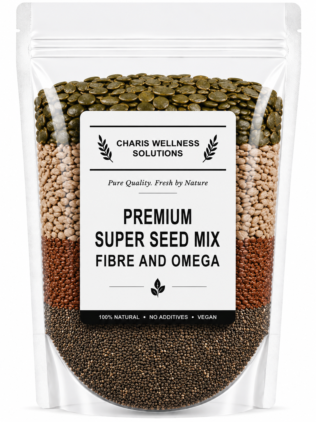 Premium Fibre & Omega Super Seed Mix | 100% Natural | Rich in Fibre & Omega-3
