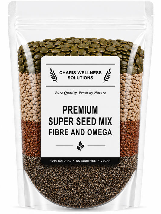 Premium Fibre & Omega Super Seed Mix | 100% Natural | Rich in Fibre & Omega-3