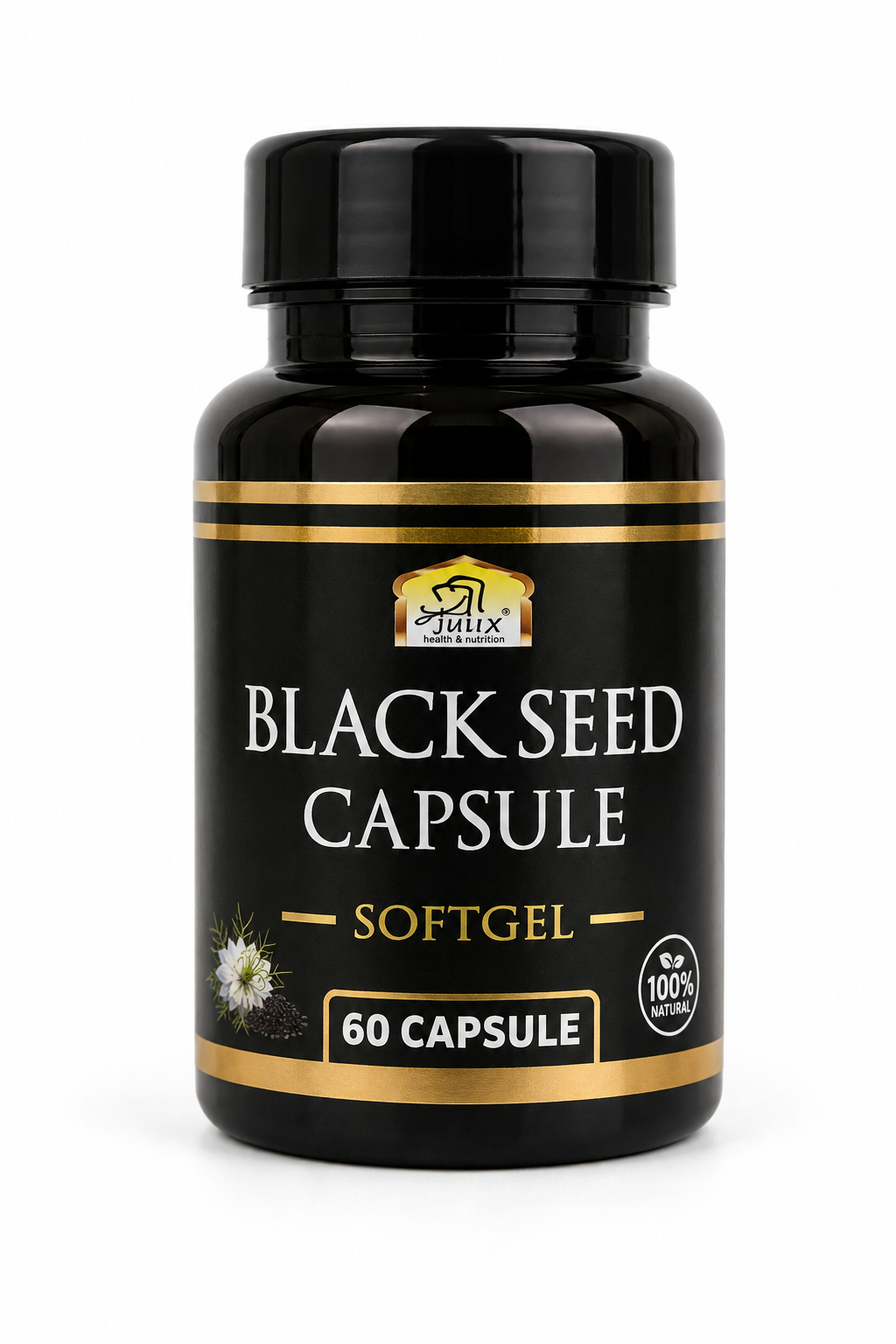 Black seed oil capsules (500mg)