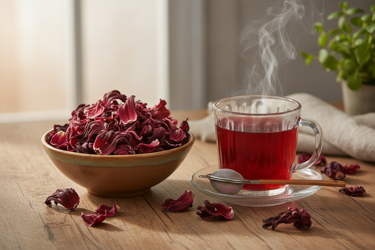 Hibiscus Fried Flowers